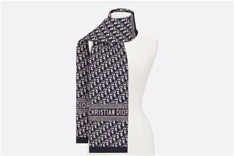 dior oblique scarf